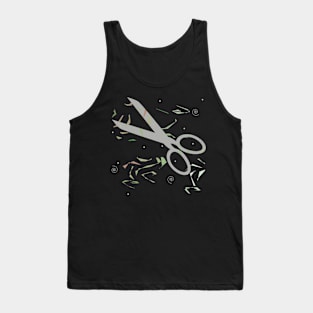 Playful Papercuts Tank Top